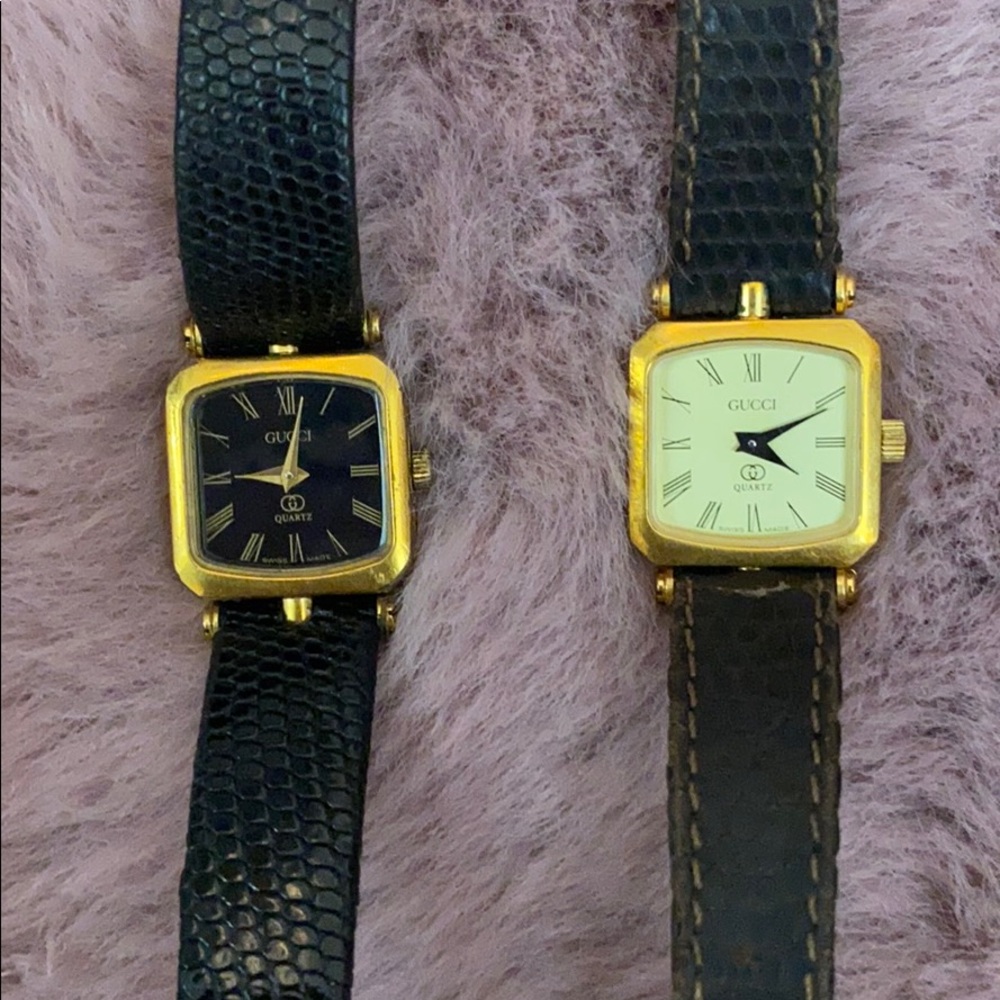2 GUCCI WATCHES